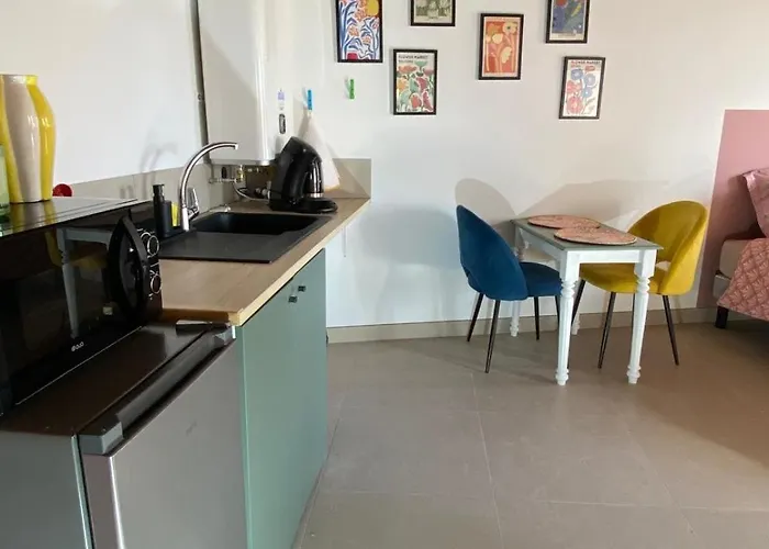 Apartment Pop-25m2-neuf Et Colore - Wifi-netflix